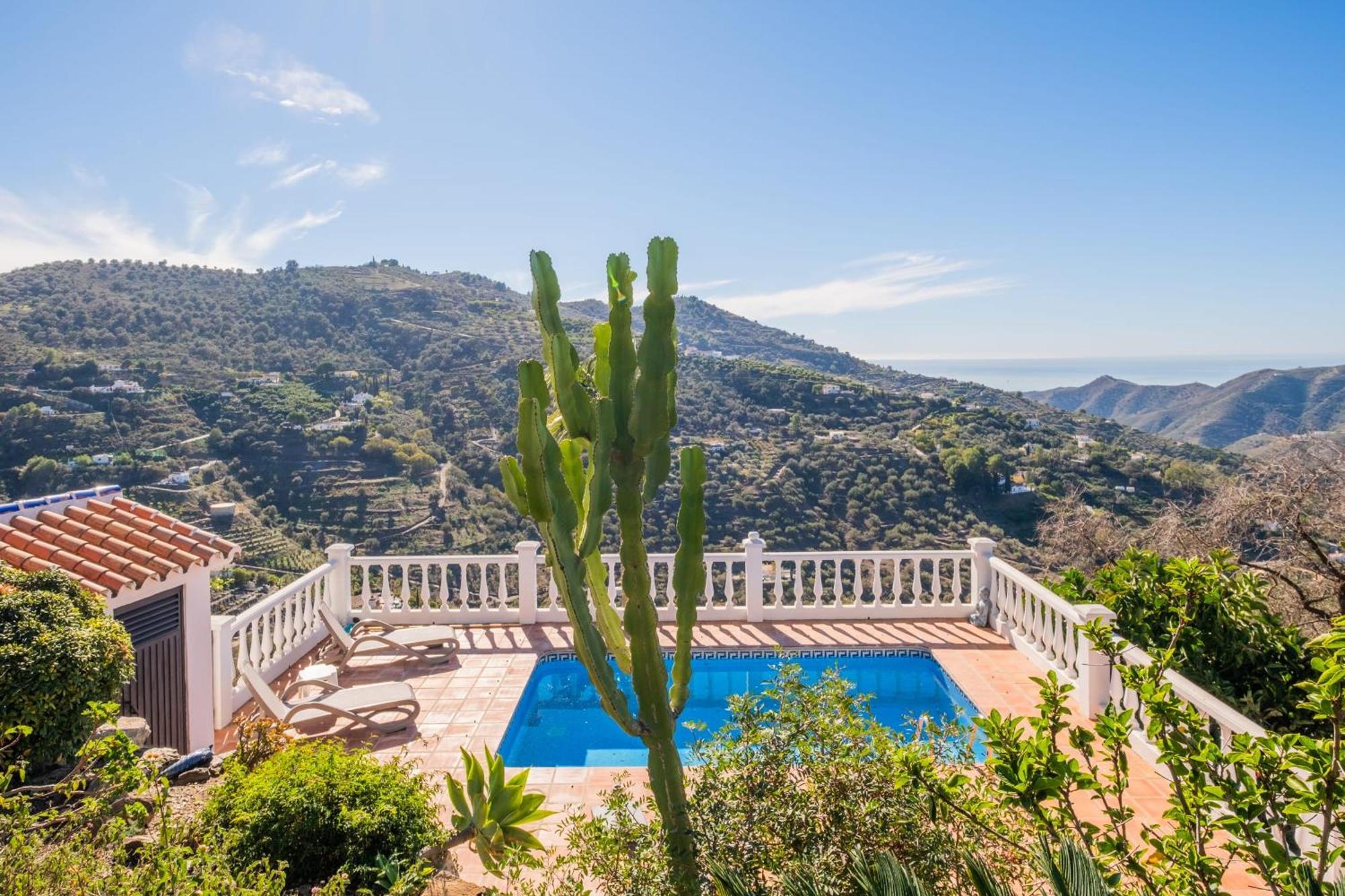 Casa La Siesta Villa With Magical View Own Pool Malaga Ngoại thất bức ảnh