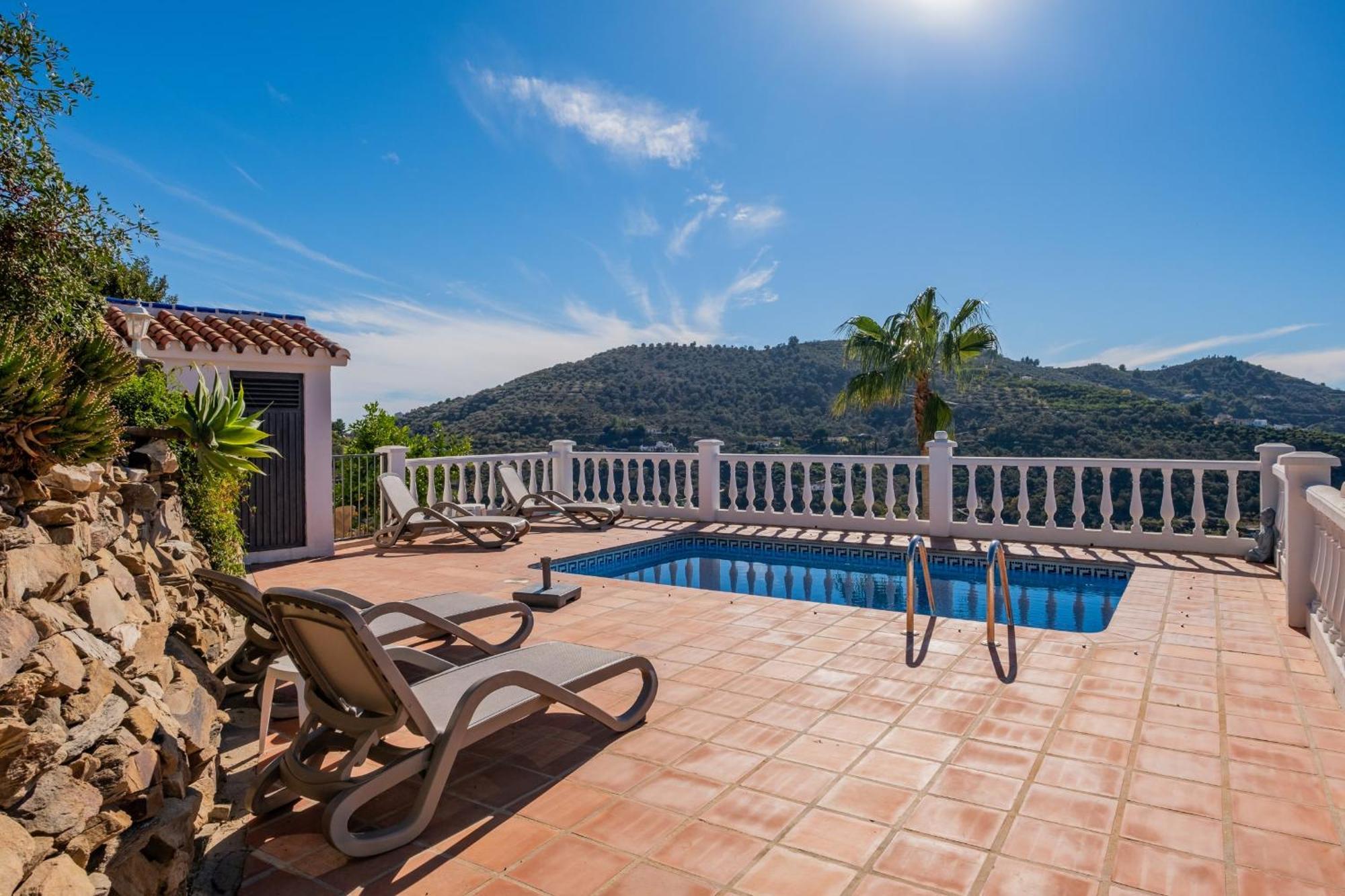 Casa La Siesta Villa With Magical View Own Pool Malaga Ngoại thất bức ảnh