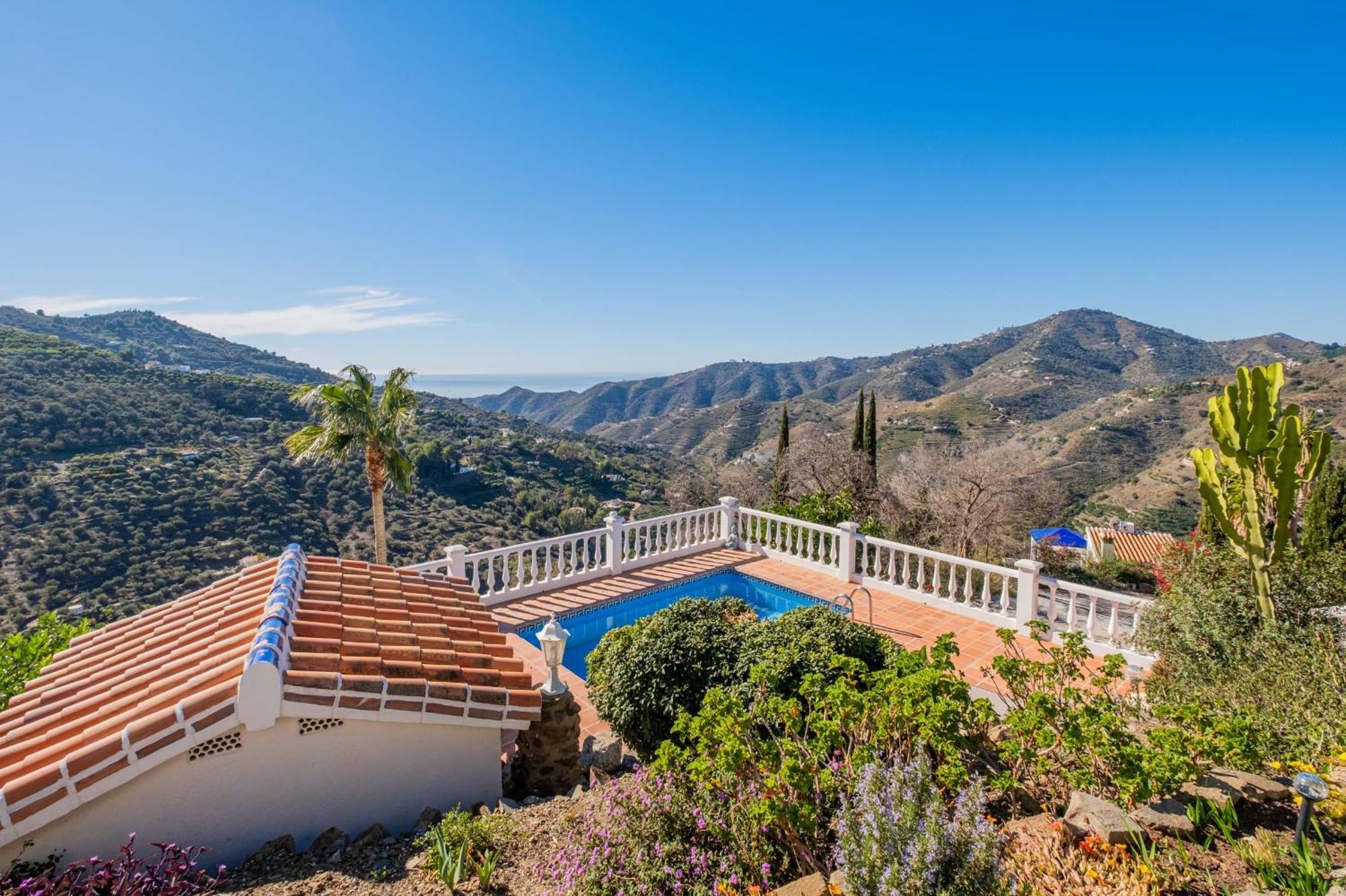 Casa La Siesta Villa With Magical View Own Pool Malaga Ngoại thất bức ảnh